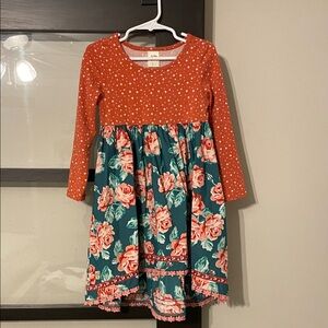 Wild flowers Christmas dress